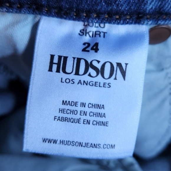 Hudson The Viper Denim Skirt In Soft This Life - Picture 4 of 6